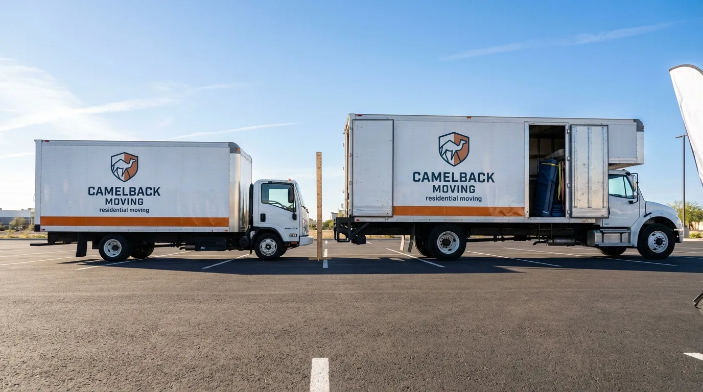 Moving truck size capacity guide in Chapel Hill